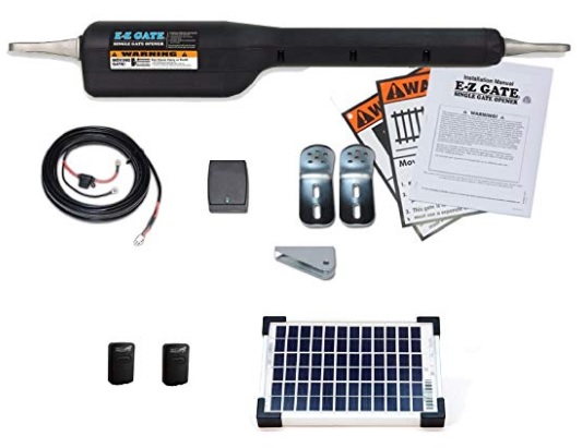 Check price Mighty Mule EZGO solar gate opener