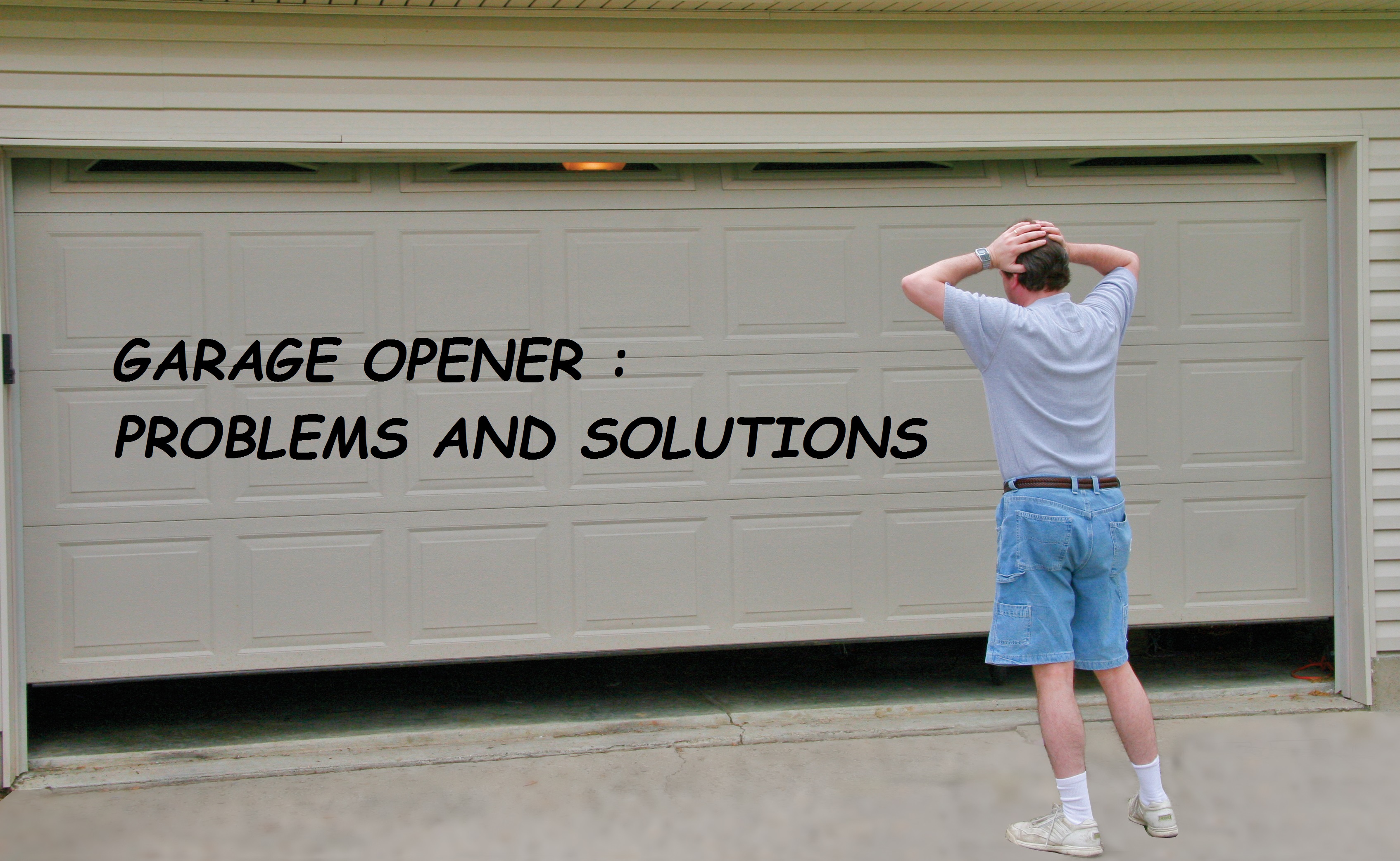 New Chamberlain garage door closes part way then opens again for Home Decor