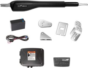 Mighty Mule MM571W Heavy Duty Smart Gate Opener, Single, Black